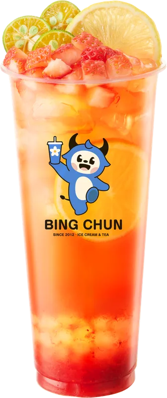Strawberry Lemon Tea — fruit tea from Bing Chun Sri Lanka