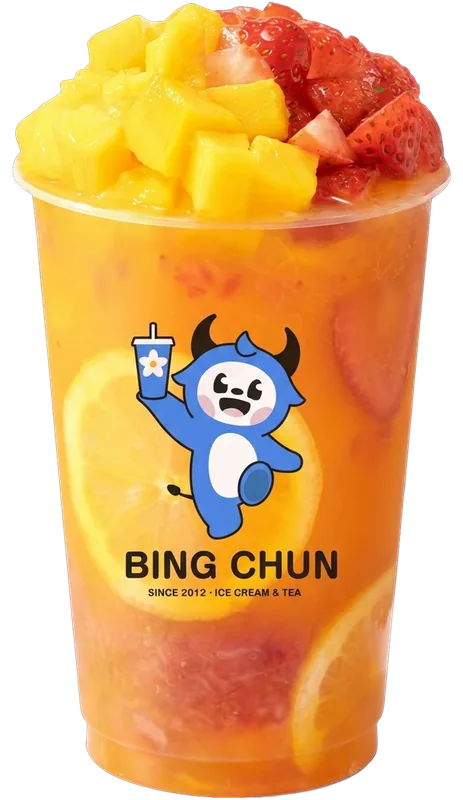 Strawberry Mango Lemon Tea — fruit tea from Bing Chun Sri Lanka