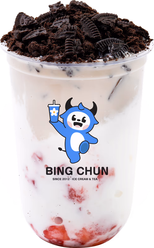 Strawberry Oreo Milkshake — milkshake from Bing Chun Sri Lanka